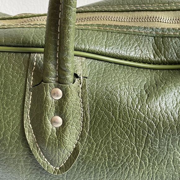 Flite-Line Vintage Retro Green Flight Attendant Bag - Picture 11 of 16